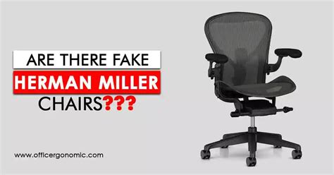 are herman miller chairs fake